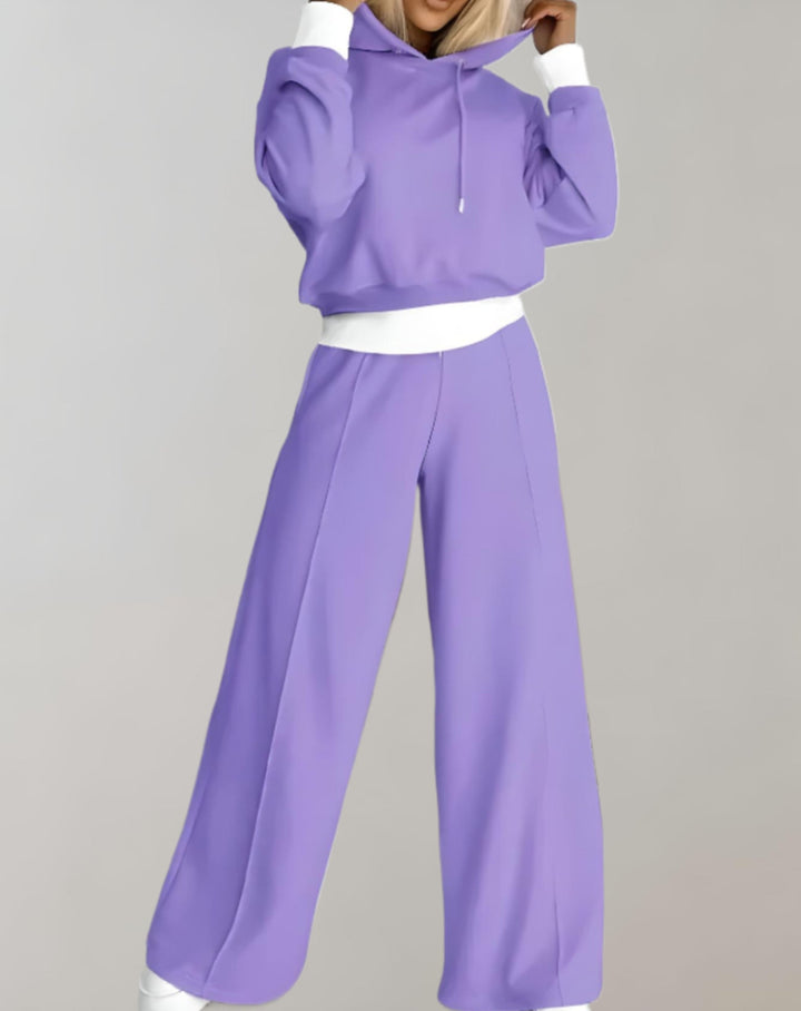 Women's Hoodie & Jogger Set in Purple