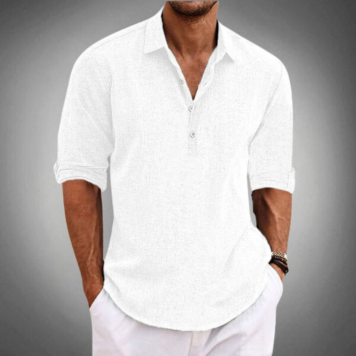 Men's Classic-Fit Polo Shirt in White