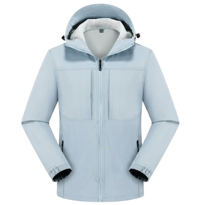Men's Waterproof Softshell Jacket in Ice Blue