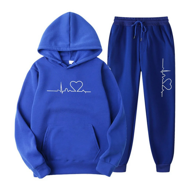 Women's Hoodie & Jogger Set in Blue
