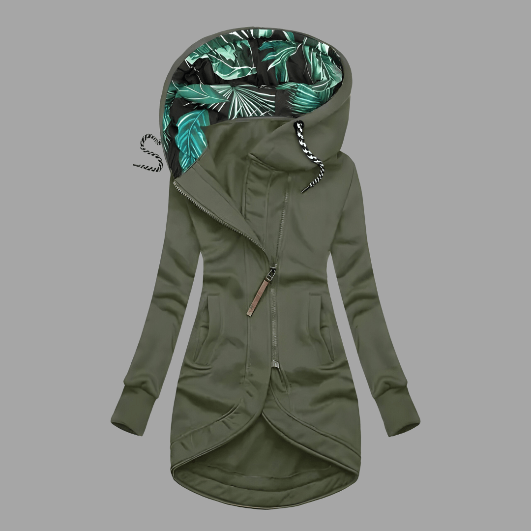 Women's Robust Winter Shell Jacket in Green