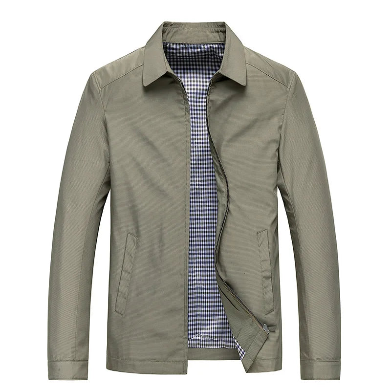 Max - Men's Stylish Waterproof Jacket in Beige