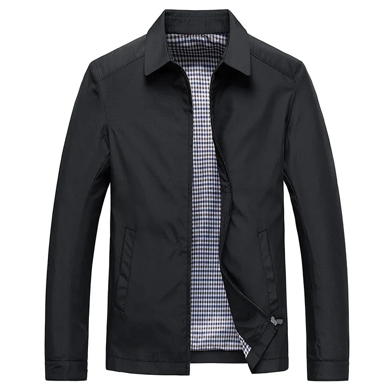 Max - Men's Stylish Waterproof Jacket in Black
